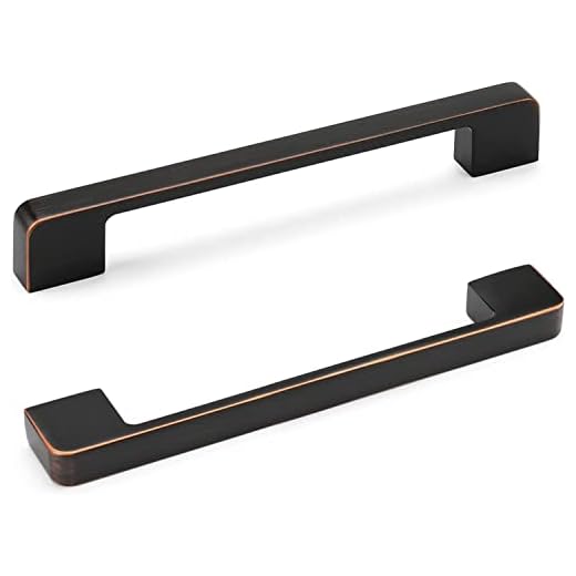 goldenwarm Tiradores de muebles vintage para muebles de cocina, manijas de muebles de 160 mm, distancia entre agujeros, manijas de armario, estilo vintage