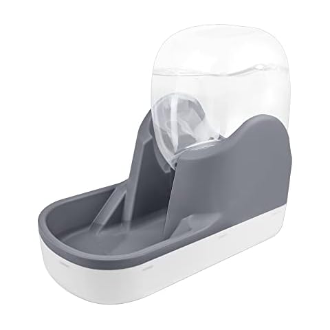 Lydia's Deal Automatic Pet Water Dispenser 1 Gallon Cat and Dog Gravity Feeder,Waterer Dispenser Pet Water Bowl for Small Medium Large Pets Puppy Cover