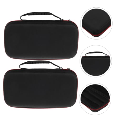 ERINGOGO 2 pcs Portable Handheld Microphone Case EVA Hard Shell Mic Storage Bag with Zipper for Travel and Mic Protection miniatura 5