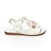 OshKosh B'Gosh Baby-Girl's Louise Bunny Sandal, White, 4 M US Toddler