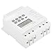 Time Relay Programmable Timer Switch, Three Phases Smart Digital Weekly Control Power, Tool for Switch