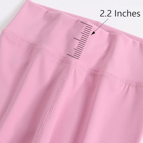 WEONEDREAM Girls Stretchy Leggings Toddler Girls Long Pants Spandex Leggings for Athletic Yoga Biking Dance4