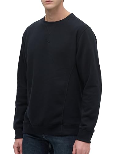 DITOK Mens Athletic Fleece Crewneck Sweatshirt Cotton-Blend Long Sleeve Casual Pullover Loose Fit Workout Sweat Shirts2