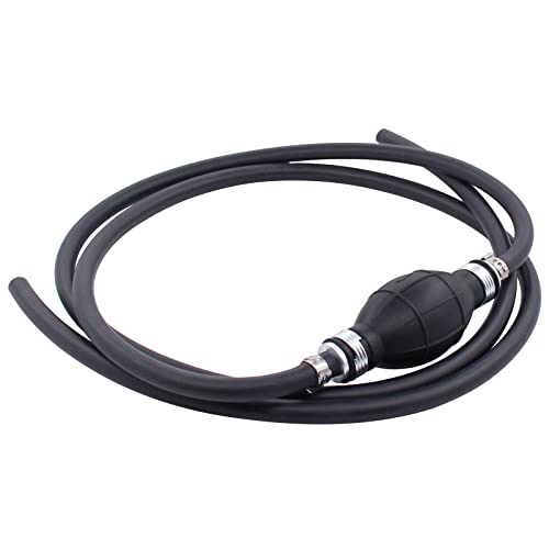 Doo Engy 2 m Benzinschlauch mit Pumpball Wasser Flüssigkeits Förderpumpe Außenborder Bootstank Pumpbalg Gas Benzin Benzinöl Diesel Flüssiges Benzinpumpe