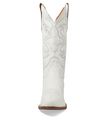 Image of Dingo Womens Out West Embroidered Snip Toe Casual Boots Mid Calf Mid Heel 2-3 inch