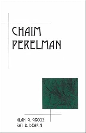 Chaim Perelman Chaim Perelman book cover