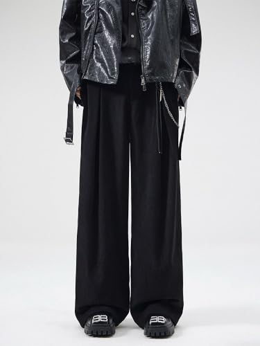 Men's Casual Pants Fall Drop Wide Leg Trousers Pants for Men3