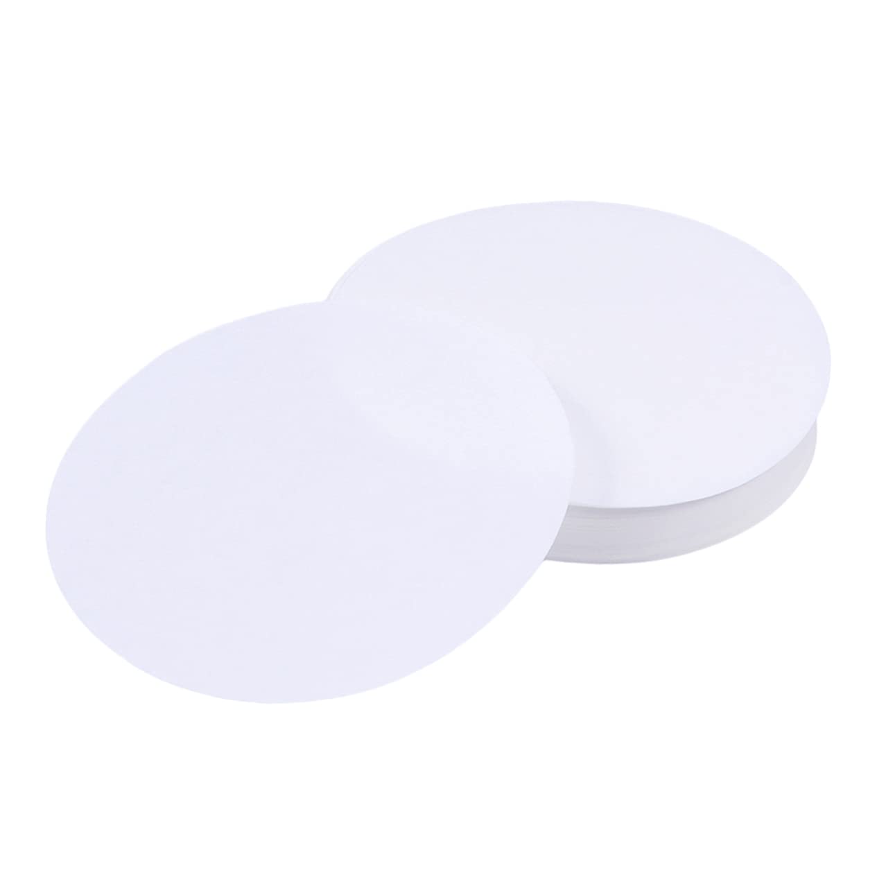 Papel de Filtro Cualitativo de Caudal Medio 15cm 3 Cajas Blanco | Análisis en Laboratorio Escolar, Retención de Partículas, Formato 15x15x0, 01 Cm