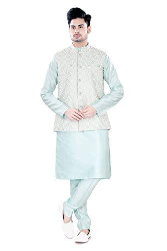 Tathastu Mens Nehru Jacket Kurta Pajama Set