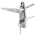 Prime-Line GD 52147 Door Left Handle Lock, Diecast Zinc, Chrome Plated (Single Pack)