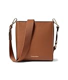 Calvin Klein Bandolera Maddi, Caramelo, Talla única