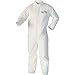 Kimberly Clark 44304 Kleenguard A40 Coveralls Zip Front, X-Large, White