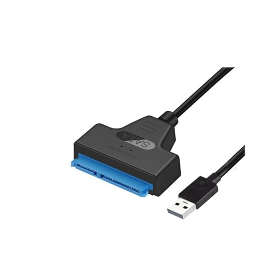 Cable adaptador USB 3.0 a SATA para disco duro 2.5" 22 cm