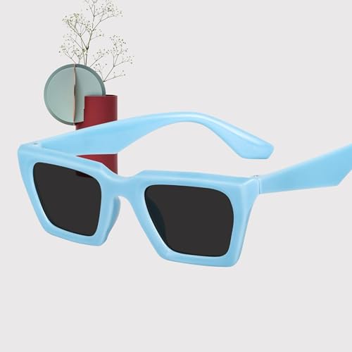 Image of ARICKS Vintage Square Cat Eye Sunglasses Women Retro Trendy Sunglasses
