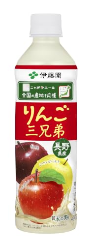 伊藤園 りんご三兄弟 長野県産 400g×24本 ペットボトル ニッポンエール (B0HK6X3SJ5) Amazon価格推移・価格追跡