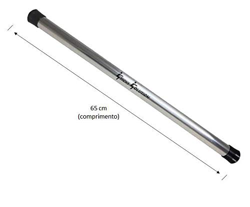 Bastão de Exercícios Alongamento Pilates Yoga Personalizado 65 cm