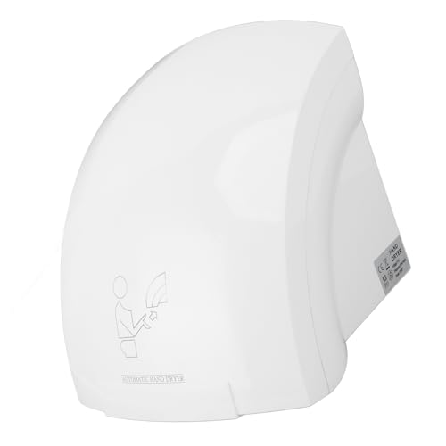 BusoTh Hot Air Hand Dryer, 1200W Automatic Hand Dryers, High Efficiency Strong Airflow, 10S Fast Drying Sensitive Detection for Home Bathroom (US Plug 110V), BusoThdp768vui03-11