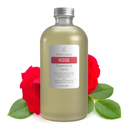 Aceite Esencial Orgánico de Rosa 8 oz miniatura 1