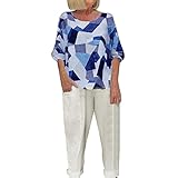 Generic Damen schulterfreies, kurzärmliges, lässiges, einfarbiges, sexy Top-T-Shirt Sport Outfit Mädchen (Blue, XXXL)