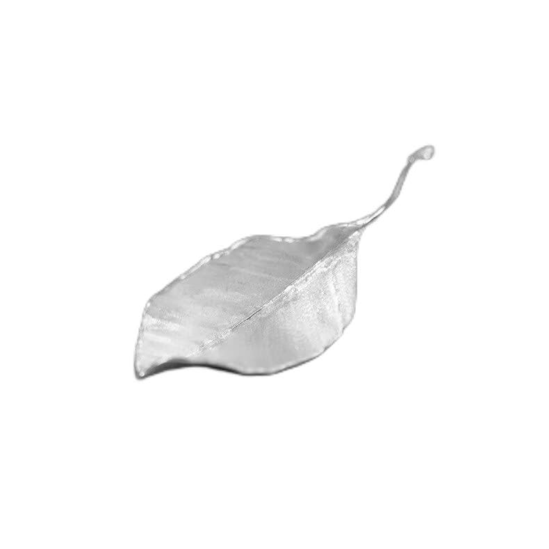 925 Spille in Foglia d'Argento Sterling Spille Eleganti Spille per Regali da Donna