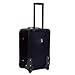 Rockland Fashion Softside Upright Luggage Set, Expandable, Black, 2-Piece (14/19)
