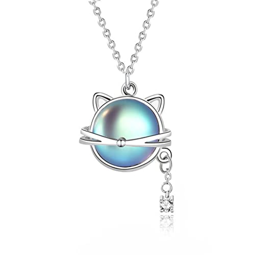 Collier Chat Pierre de Lune Cover
