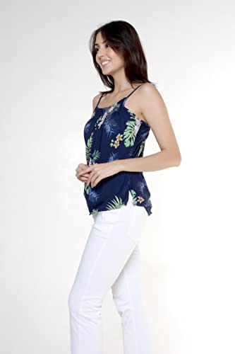 Image of Matchable Family Hawaiian Luau Men Women Girl Boy Clothes in Pineapple Garden Navy