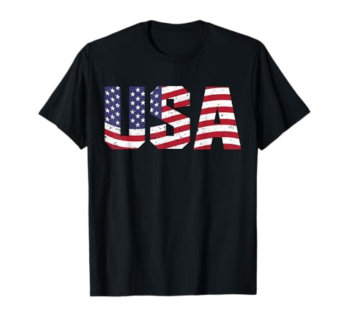 USA America Flag T-Shirt