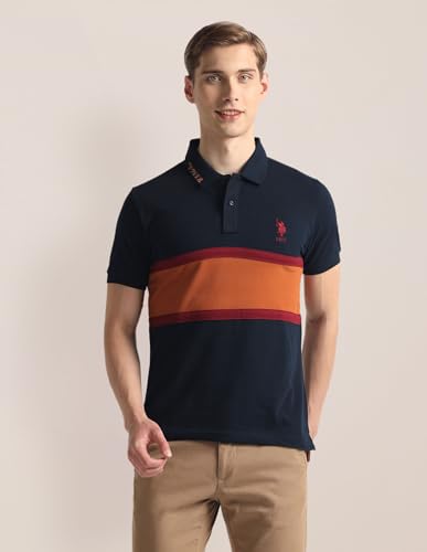 Image of U.S. Polo ASSN. Men's Cotton Slim Fit Shirt