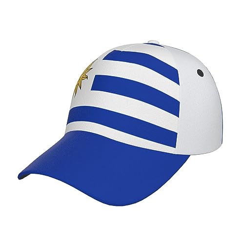 LVGOOKI Casquette de baseball réglable avec drapeau jamaïcain pour homme et femme, Drapeau Uruguay _A000010, taille unique