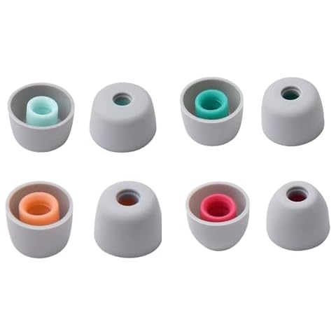 4 Pairs Ear Tips for Sony TrueWireless Earbuds - New Sony XM5, WF-1000XM5, WF-1000XM4, WF-1000XM3, WF-XB700, Ultimate Comfort | Unshakeable Fit | White Cover