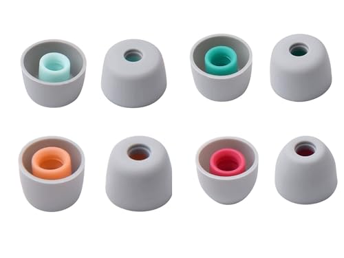 Wiki VALLEY Ear Tips for Sony WF-1000XM5/WF-1000XM4 Ear Buds, Replacement Set, 4 Pairs, Ultra Comfort Fit