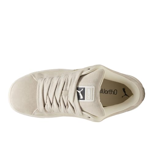 Image of PUMA Mens Suede XL Lace Up Sneakers Shoes Casual - Off White - Size 10 M