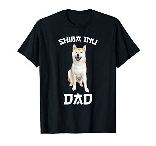 Shiba Inu Japanese Dog Owner Cute Dad Gift Hombres Niños Camiseta