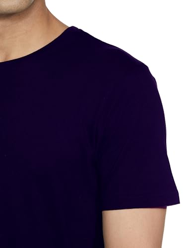 Image of FYLTR Men's Solid T-Shirt - Half Sleeve | Round Neck | 100% Cotton | Regular Fit T-Shirt (Pack of 2)