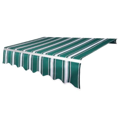 Toldo retráctil para patios y balcones familiares sin taladrar