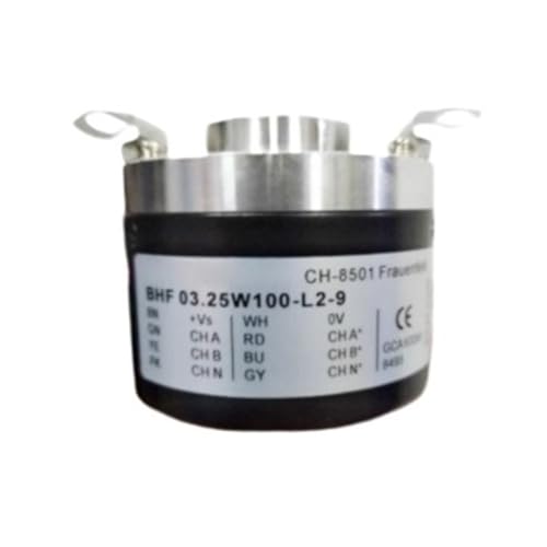 Encodeur BHF03.25W200-L2-9 capteur rotatif et connecteur L2-9