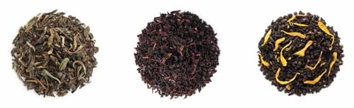 Teabloom Classic Black Teas – Organic Assortment with 12 Plant-Based
