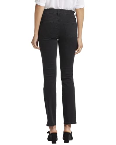 NYDJ Womens Waist Match Sheri Vintage Black Size: Medium Inseam: 302