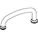 Central Brass SU-363-RH Central Brass 8" Swivel Tube Spout With Hose End in Polished Chrome
