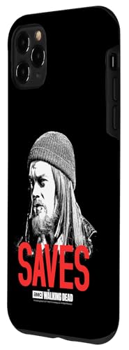 Coque iPhone 11 Pro Max Jésus Sauve TWD contre bris de glace dos