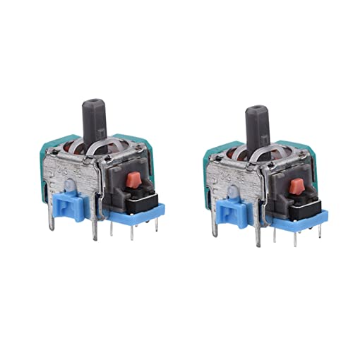 Joyzan 3D Joystick Analog Stick, Analoges Modul Thumb Stick Wireless Controller Rocker Ersatzteile Sensor für PS4 Gamecontroller Rad Daumen Sticks Links Rechts Game Daumensticks Teile Sensorersatz