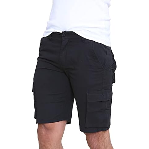 westAce Mens Casual Work Cargo Combat Shorts Cotton Chino Summer Half Pant Cover