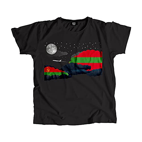 T-shirt Transnistria Night Clouds en coton premium douceur absolue