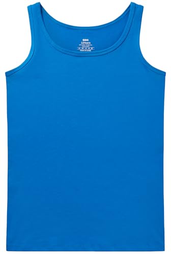 Image of QBK 2T-13Years Girls Tank Tops Cotton Dance Basic Sleeveless Undershirts
