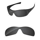 PapaViva 偏光 交換レンズ For Oakley Antix ブラック