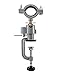 QWORK Bench Clamp Vise, 360 Degree Universal Electric Drill Stand Grinder Holder Bracket for Jewelry Making, Table Electric Drill Household