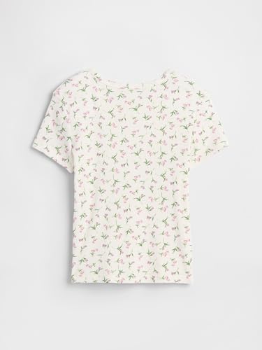 Image of Gap Girls' Short Sleeve Ribbed Tee
