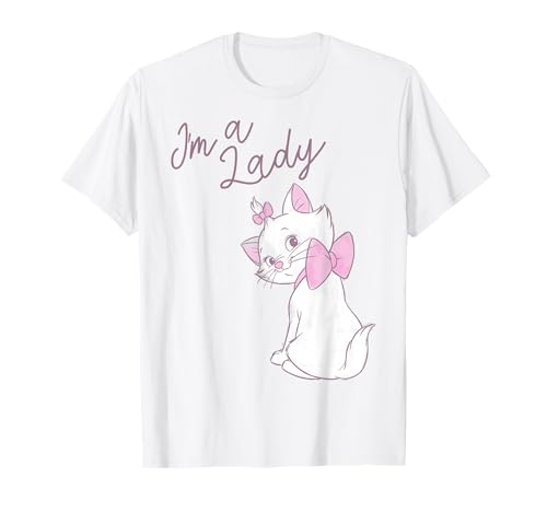 Disney Les Aristochats Marie I'm A Lady Portrait T-Shirt