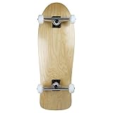 Moose Old School Complete Skateboard (Natural, 10' x 30')